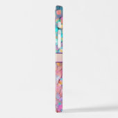 Glitter Opal Holografisch Modern Collectie iPhone Hoesje (Linkerkant)