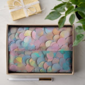 Glitter Opal Holografisch Modern Collectie Tissuepapier (Geschenk)