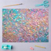 Glitter Opal Holografisch Modern Collectie Tissuepapier (Craft)