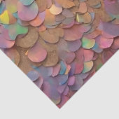 Glitter Opal Holografisch Modern Collectie Tissuepapier (Detail)