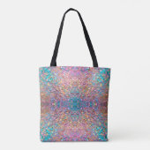 Glitter Opal Holografisch Modern Collectie Tote Bag (Achterkant)