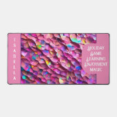 Glitter Opal Holografisch Populair Collectie Bureaumat (Voorkant)