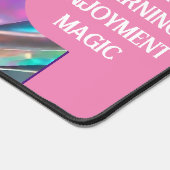 Glitter Opal Holografisch Trendy Collectie Bureaumat (Hoek)