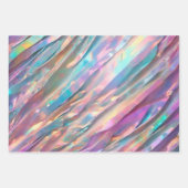 Glitter Opal Holografisch Trendy Collectie Inpakpapier Vel (Voorkant 3)
