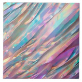 Glitter Opal Holografisch Trendy Collectie Tegeltje (Voorkant)