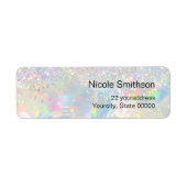 glitter opal labels (Voorkant)