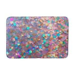 Glitter Opal Modern Holografisch Collectie Badmat