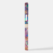 Glitter Opal Modern Holografisch Collectie iPhone Hoesje (Rechterkant)