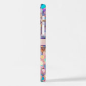 Glitter Opal Modern Holografisch Collectie iPhone Hoesje (Linkerkant)