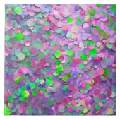 Glitter Opal Modern Holografisch Collectie Tegeltje (Voorkant)