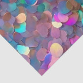 Glitter Opal Modern Holografisch Collectie Tissuepapier (Detail)