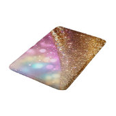 Glitter Opal Populair Holografisch Collectie Badmat (Gekanteld)