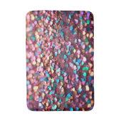 Glitter Opal Trendy Holografisch Collectie Badmat (Voorkant Verticaal)