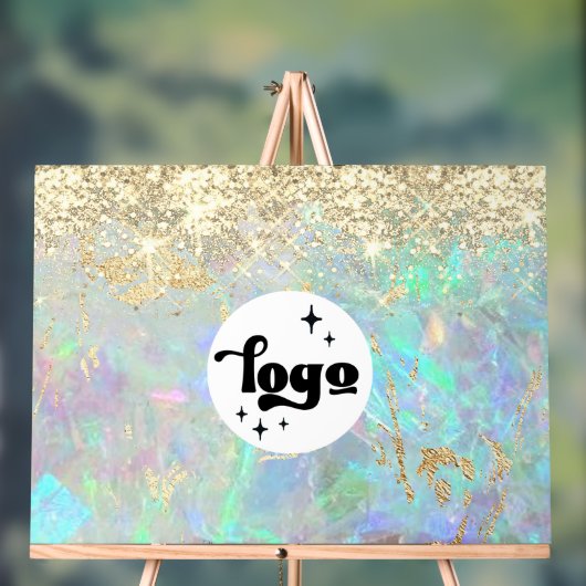 glitter optische achtergrond acryl bord (Neutraal)