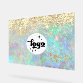 glitter optische achtergrond acryl bord (Hoek)