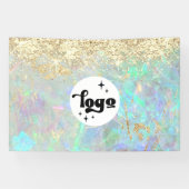 glitter optische achtergrond spandoek (Horizontaal)