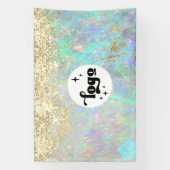 glitter optische achtergrond spandoek (Verticaal)