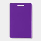 Glitter Paars Verticaal Badge – Aanpasbaar (Achterkant)
