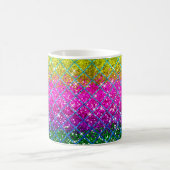 Glitter Paarse Snakeskin Koffiemok (Center)