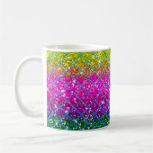 Glitter Paarse Snakeskin Koffiemok (Links)