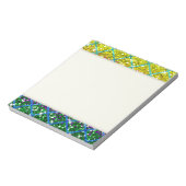 Glitter Paarse Snakeskin Notitieblok (Linkerzijde)