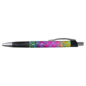 Glitter Paarse Snakeskin Pen (Bovenkant)