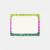 Glitter Paarse Snakeskin Post-it® Notes (Voorkant)