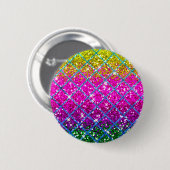 Glitter Paarse Snakeskin Ronde Button 5,7 Cm (Voorkant /achterkant)