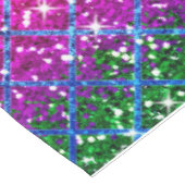 Glitter Paarse Snakeskin Tafelkleed (Gekanteld)