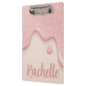 Glitter Paint Drip Klembord (Links)