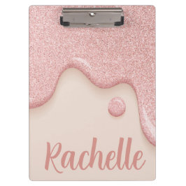 Glitter Paint Drip Klembord