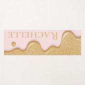 Glitter Paint Drip Yoga Mat (Voorkant (horizontaal))