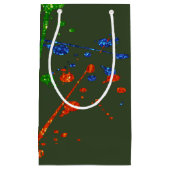 Glitter Paintball Party Paint Splatter Classic Klein Cadeauzakje (Voorkant)