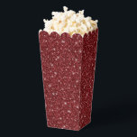 Glitter Party Treat Box Bedankdoosjes<br><div class="desc">Party gunst box wordt getoond met een feestelijke wijnkleur faux glitter print. Perfect voor het geven van cadeaus. Pas dit object aan of koop zoals het is. Tip: voeg gewoon je geweldige lekkernijen toe en voeg wat schattig lint toe. Gelicentieerd afdrukken</div>