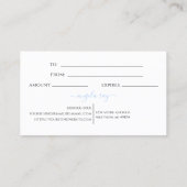 Glitter Pastel Rainbow Store Gift Kaarten Visitekaartje (Achterkant)