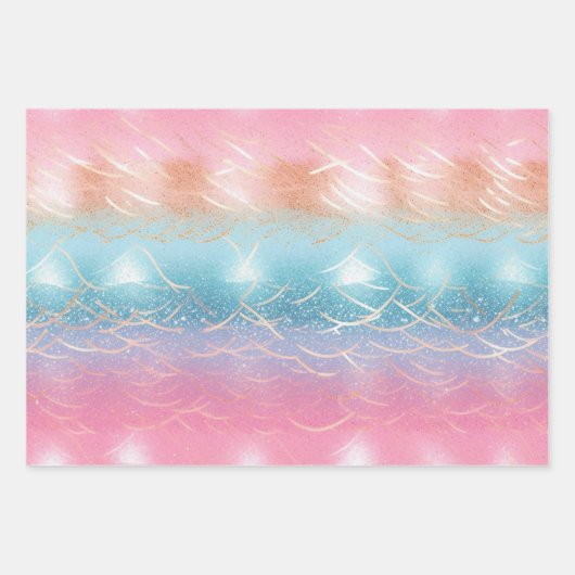 Glitter Pattern Inpakpapier Vel (Voorkant)