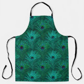 Glitter Pauwveer Serie Design 18 Schort (Voorkant)
