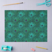 Glitter Pauwveer Serie Design 18 Tissuepapier (Craft)