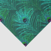 Glitter Pauwveer Serie Design 18 Tissuepapier (Detail)