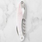 Glitter Personalized Marble Kurkentrekker (Achterkant)