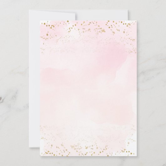 Glitter Pineappel Vrijgezellenfeest I Kaart (Achterkant)