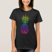 Glitter Pineapple T-shirt (Voorkant)