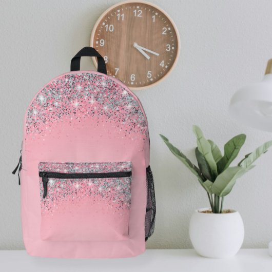 Glitter Pink Backpack: Discover Your Style Bedrukte Rugzak