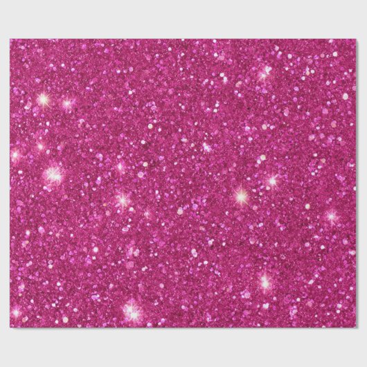 Glitter Pink  Cadeaupapier (Vlak)