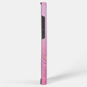 Glitter Pink Cheetah Print Samsung Galaxy Hoesje (Rechterkant)