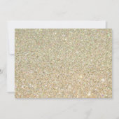 Glitter Pink Floral zal je mijn Bridesmaid zijn Kaart (Achterkant)