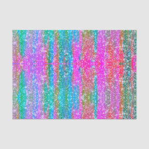 Glitter Pink Paars Blauwgroen Blue Girly Ontkoppel Tissuepapier