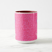 Glitter Pink Unicorn Mok (Midden)
