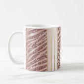 Glitter Pink Zebra Animal Print Koffiemok (Links)