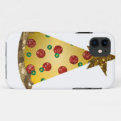 glitter pizza kerstboom Case-Mate iPhone case (Achterkant (horizontaal))